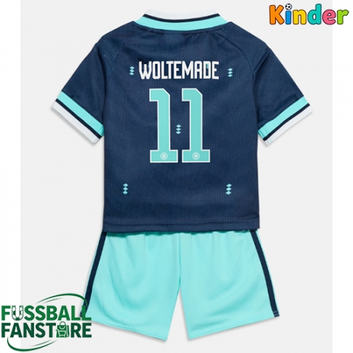 Deutschland Nick Woltemade #11 Replik Auswärtstrikot Kinder WM 2026 Kurzarm (+ Kurze Hosen)